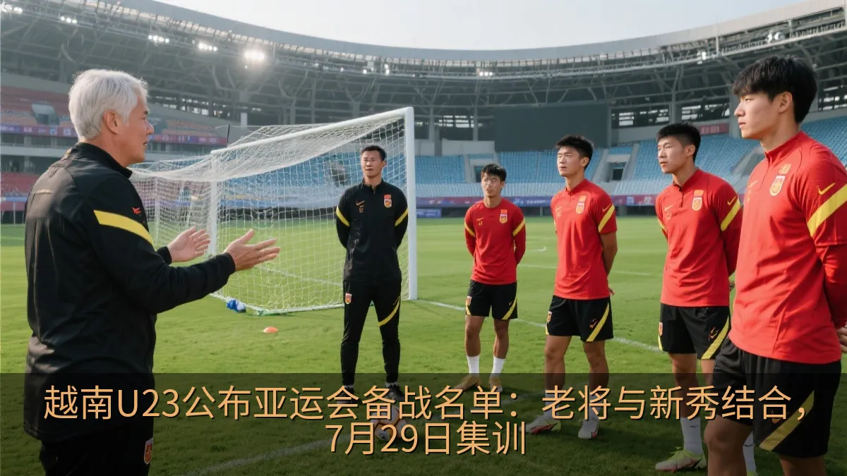 越南U23国家队亚运会小组赛备战示意图