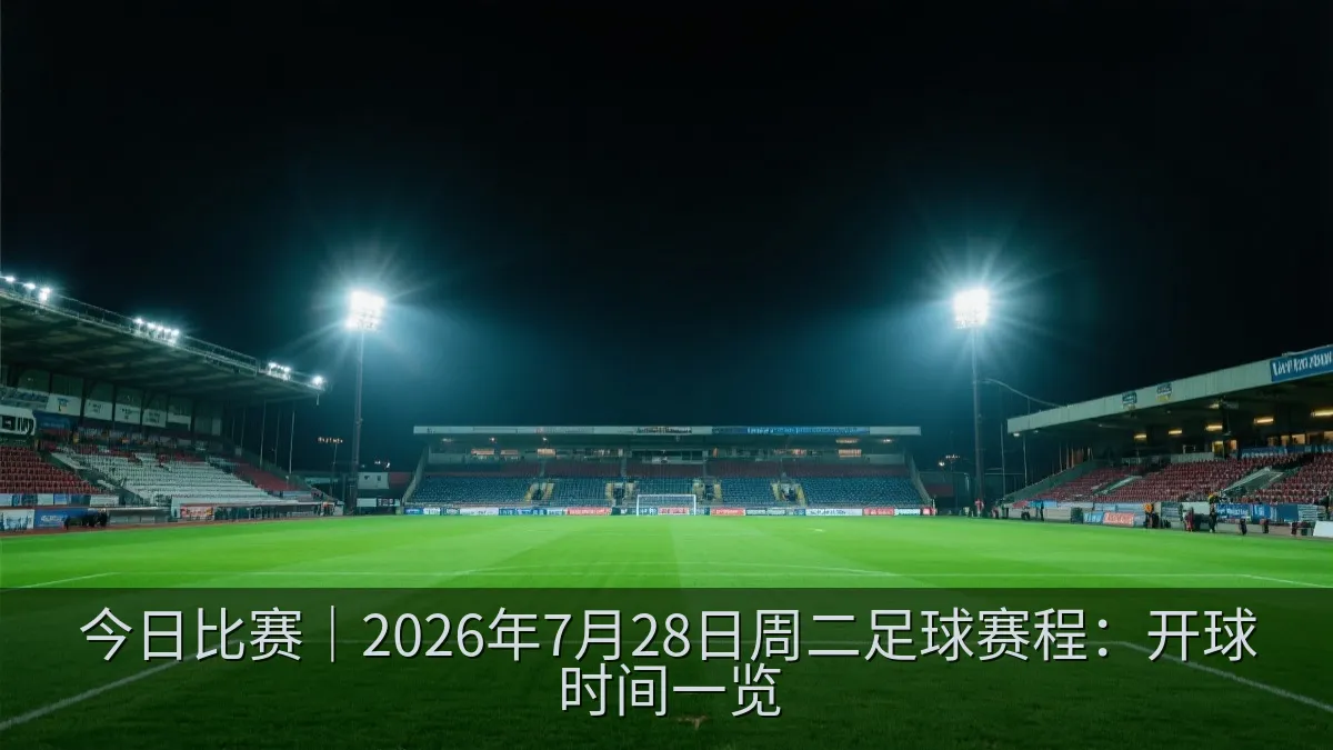 今日比赛｜2026年7月28日周二足球赛程：开球时间一览