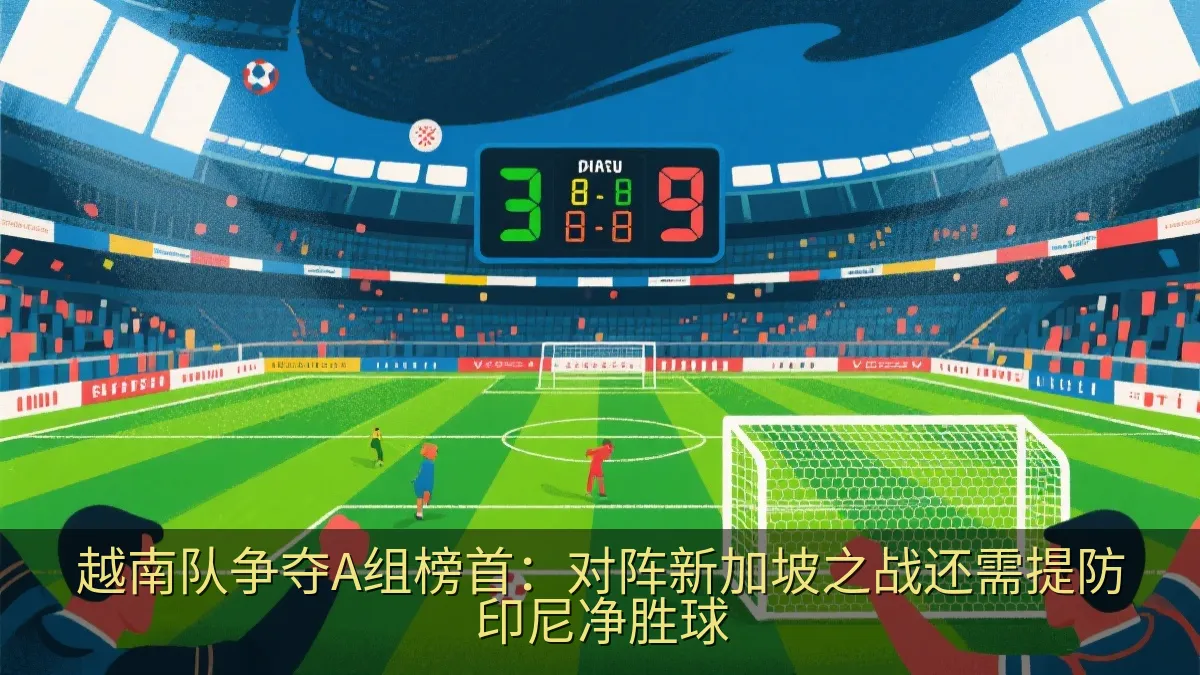 越南队与新加坡队即将进行关键小组赛