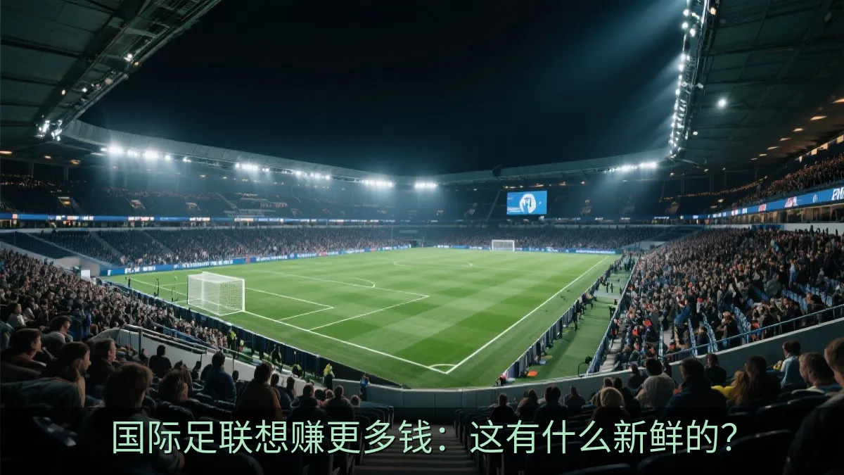 国际足联想赚更多钱：这有什么新鲜的？